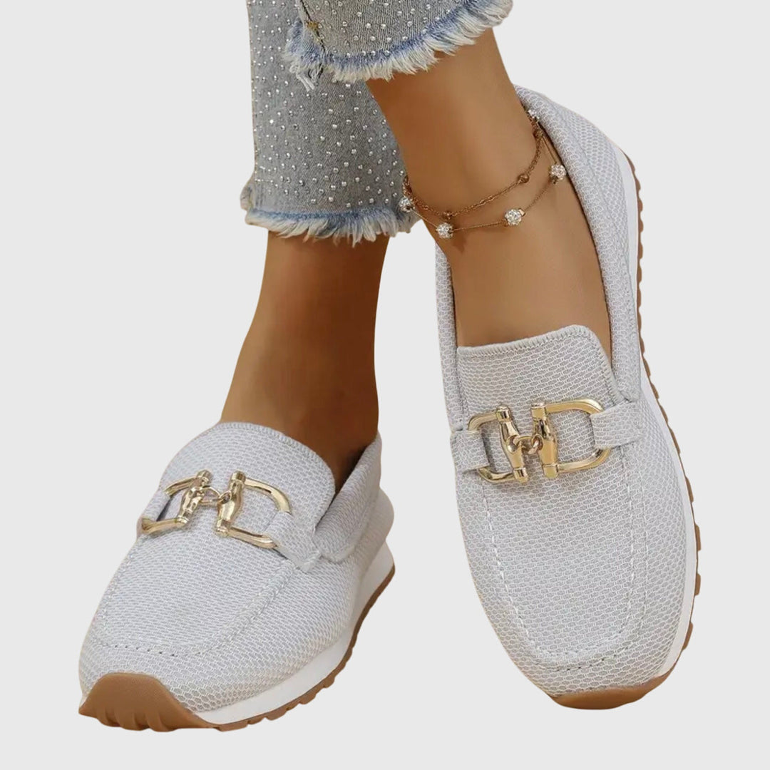 Rosamira - Mocasines acolchados sin agujetas