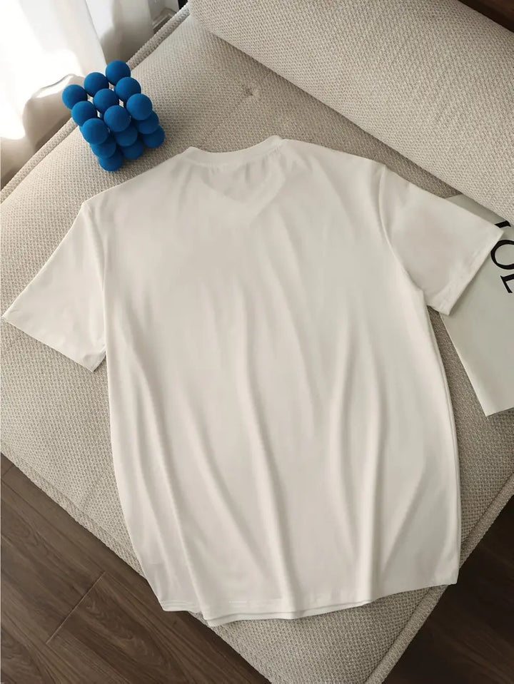 Trevor - Playera de cuello en V con tacto suave
