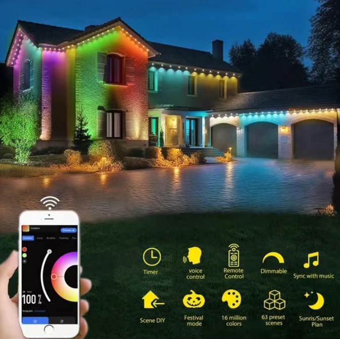 Leah - Iluminación Exterior LED RGB