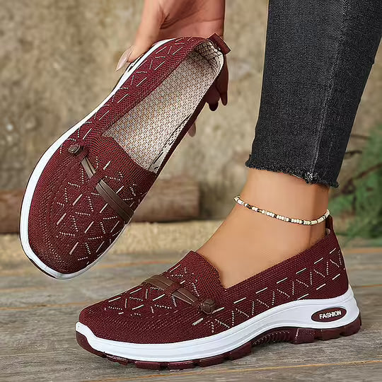 Xylah - Tenis casuales sin agujetas para caminar