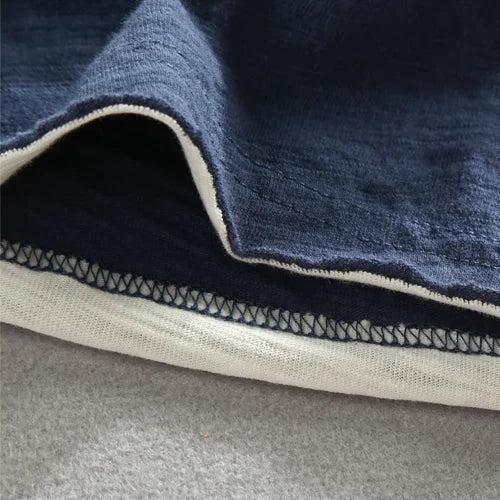 Aeson - Camiseta con cuello en V casual elegante