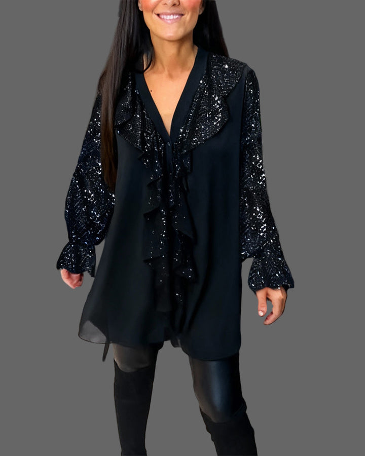 Elarienne - Vestido Mini Casual Estiloso