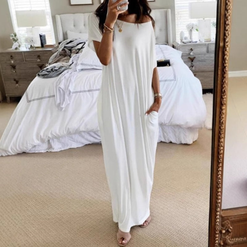 Ulissa - Vestido maxi con escote Bardot