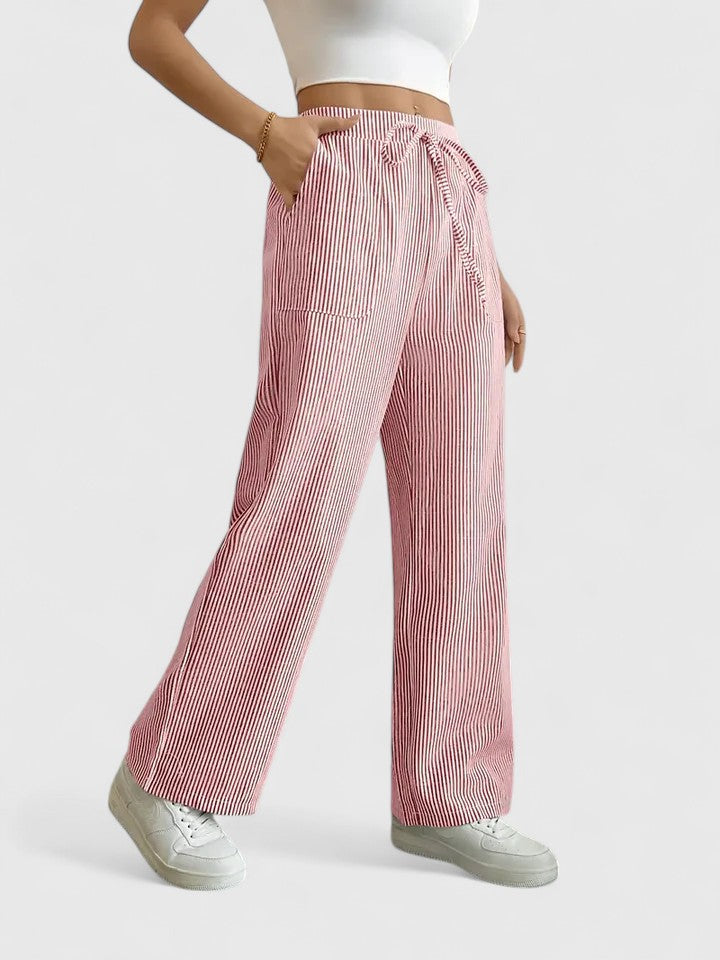 Chelsea - Pantalón de tacto suave con cordón ajustable