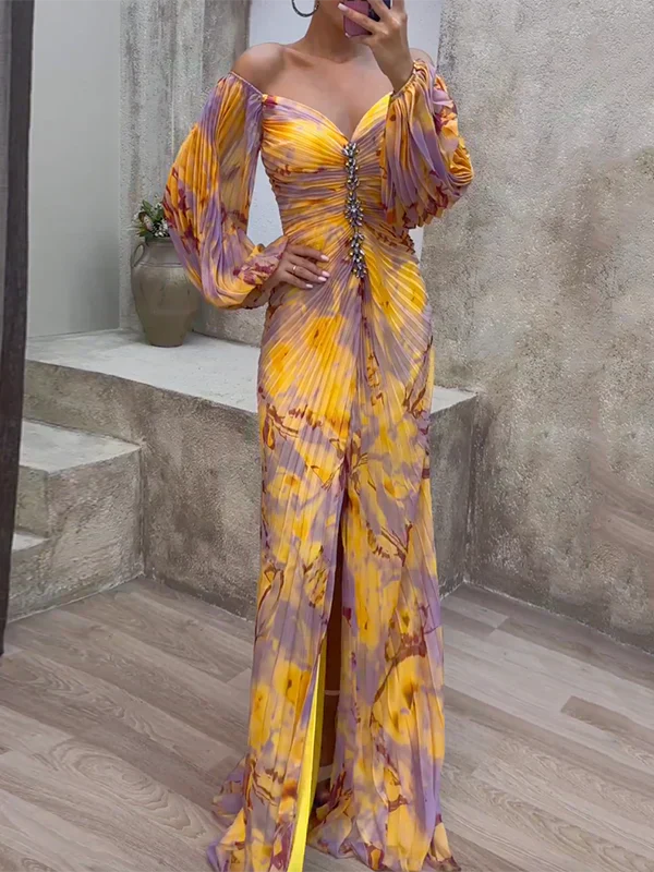 Giavanna - Vestido maxi de lujo