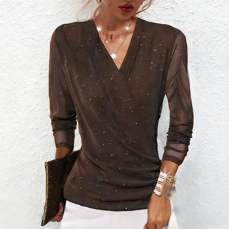 Nalise - Blusa Casual Elegante