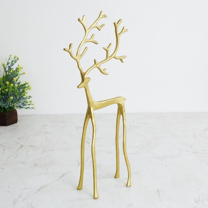 Cyralynne - Decoración de Mesa con Renos Festivos