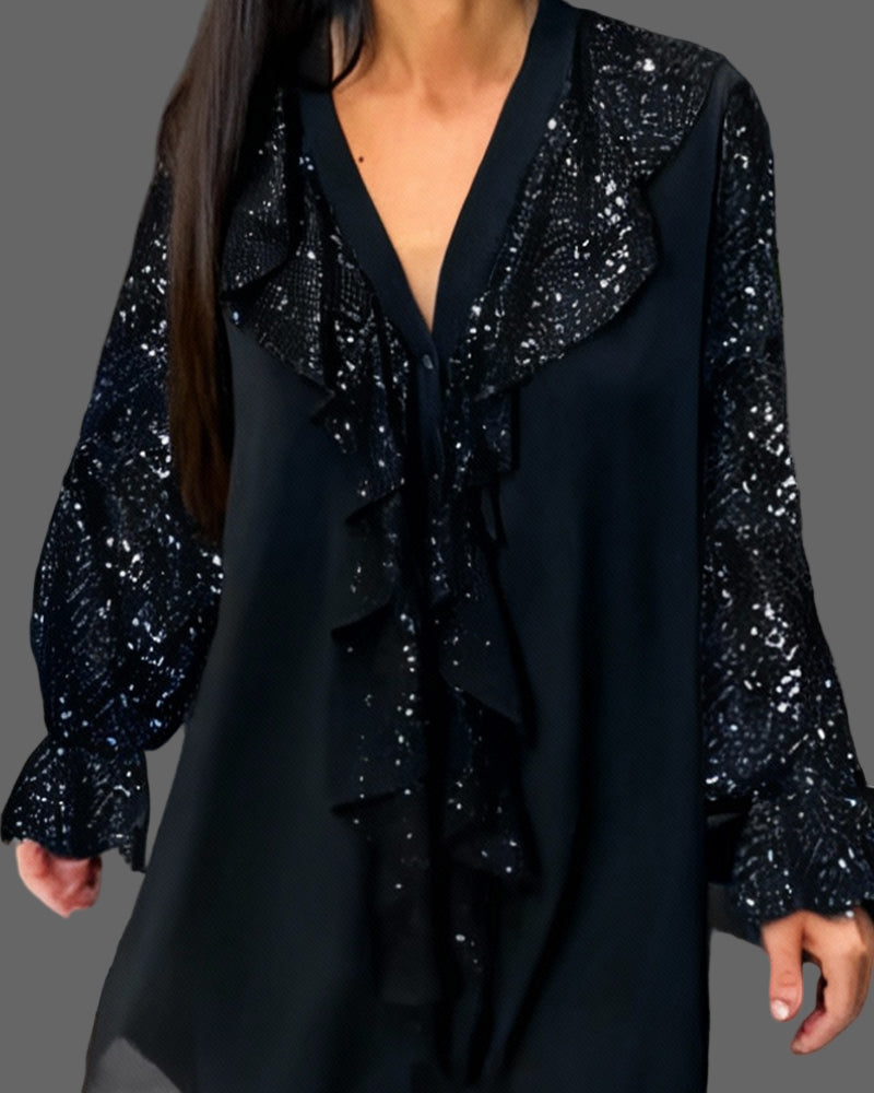 Elarienne - Vestido Mini Casual Estiloso