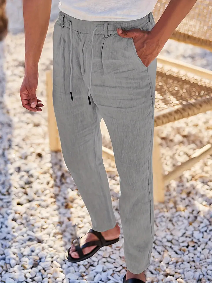 Daxon - Pantalones casuales elegantes