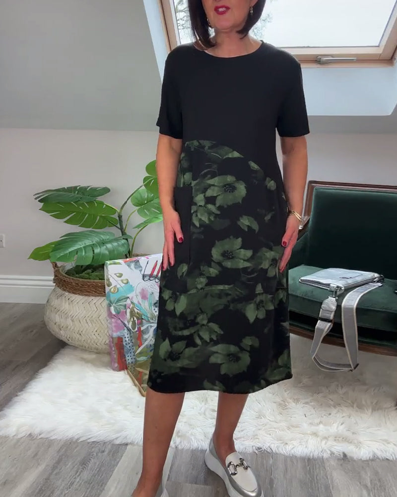 Ivania - Vestido floral casual elegante