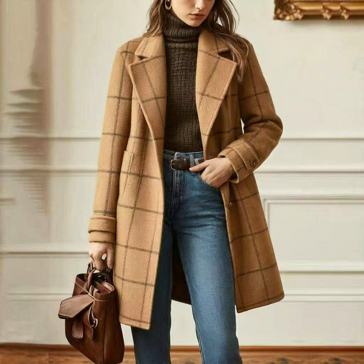 Loralyse - Abrigo Casual Estiloso