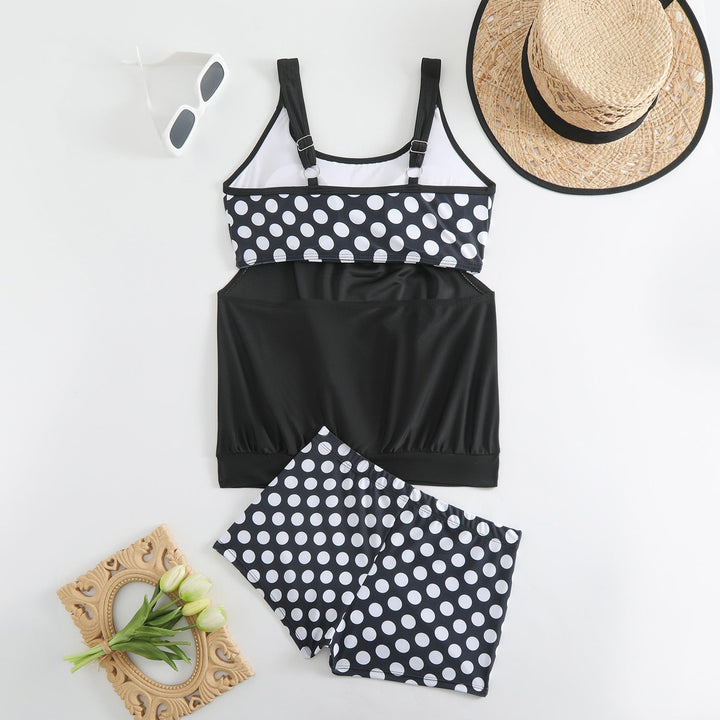 Celandine - conjunto de bikini de lunares estilo retro de secado rápido