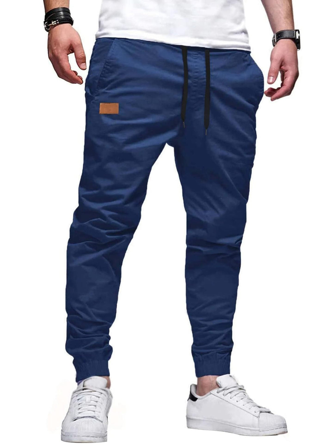 Xavier - Pantalón jogger entallado con jareta