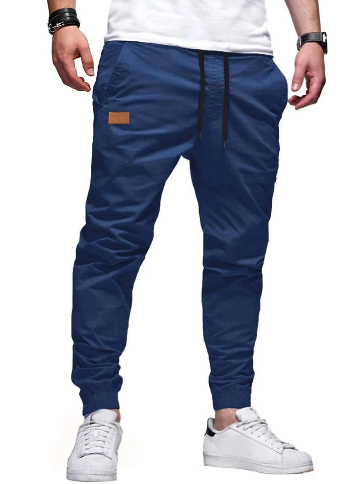 Xavier - Pantalón jogger entallado con jareta