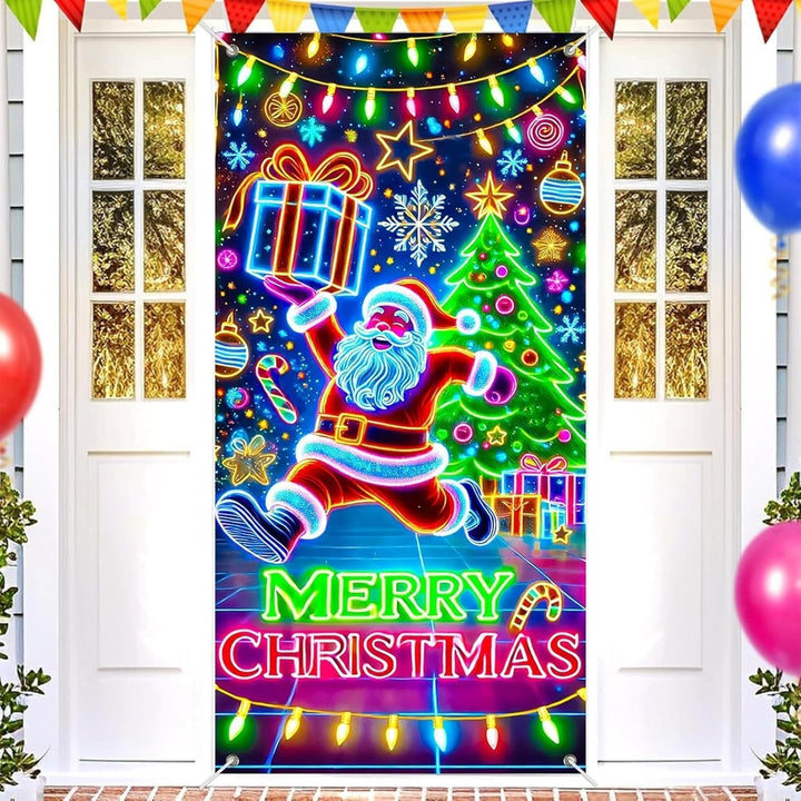 Caroline - Letrero Navideño Neón para Puerta