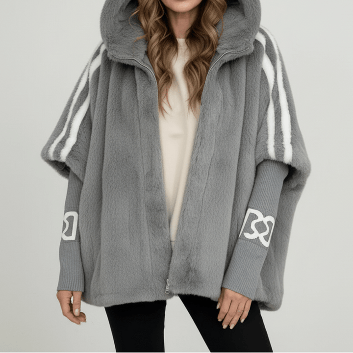 Asha - Abrigo con Capucha Casual Estiloso