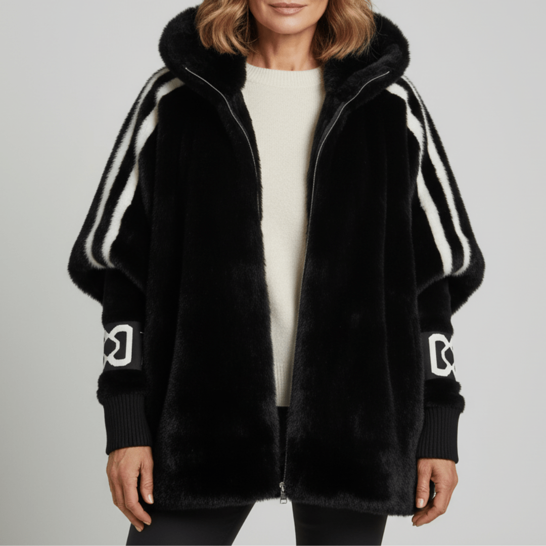Asha - Abrigo con Capucha Casual Estiloso
