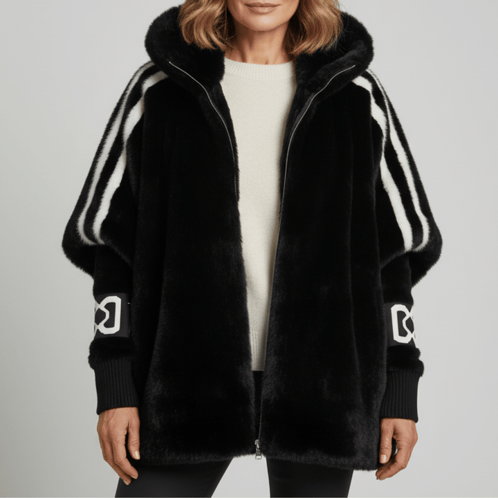 Asha - Abrigo con Capucha Casual Estiloso