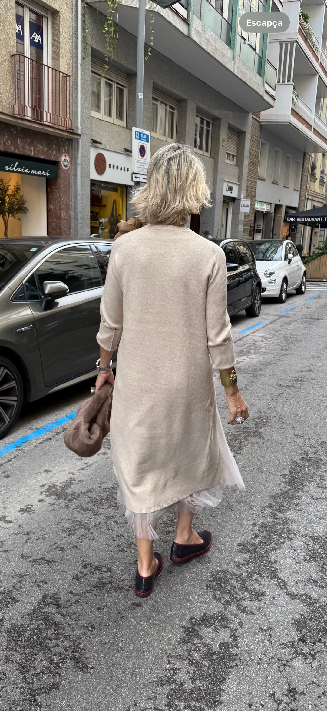 Tarynna - Vestido Midi Casual Estiloso