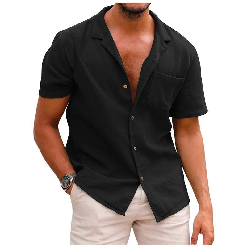 Jericó - Camisa de lino transpirable