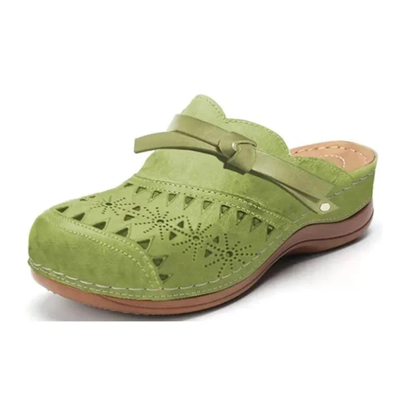 Mallory - Zuecos cómodos con perforaciones