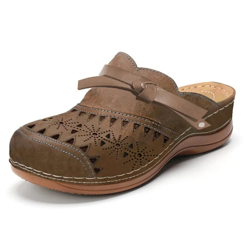 Mallory - Zuecos cómodos con perforaciones