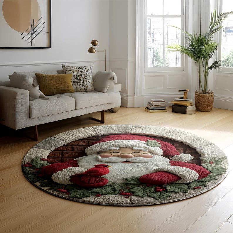 Arliana - Tapete Navideño de Papá Noel