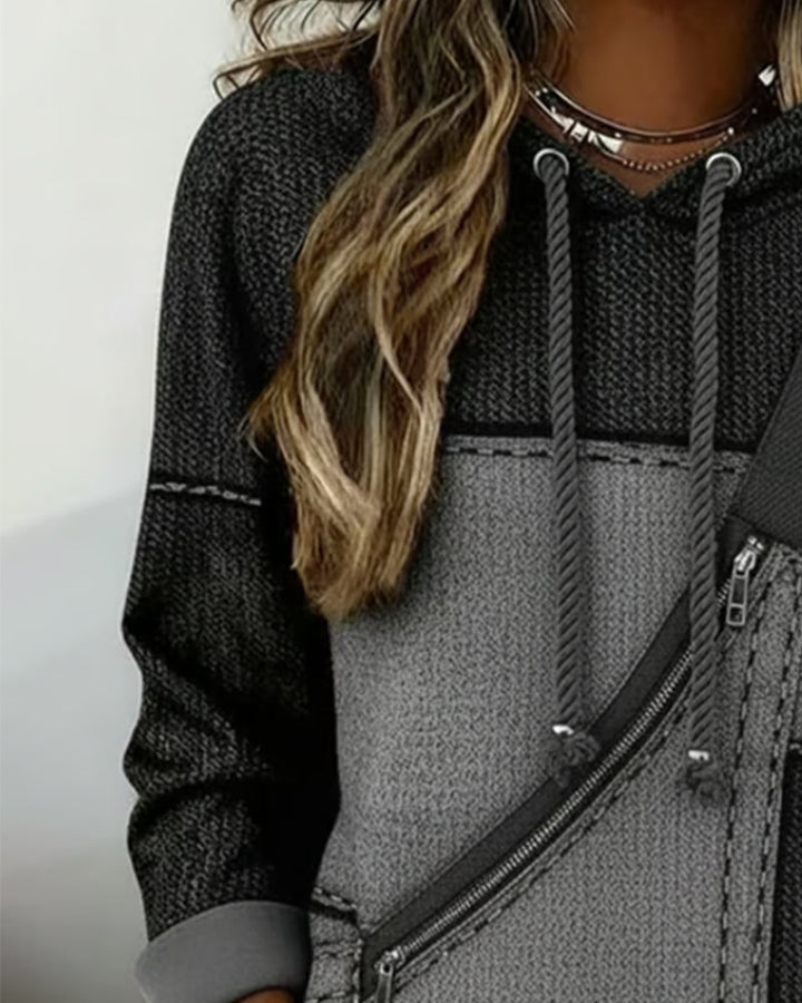 Hylin - Suéter con capucha casual y elegante