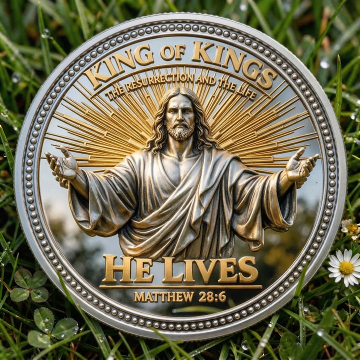 Vespasiano - Moneda conmemorativa de la fe de Jesucristo