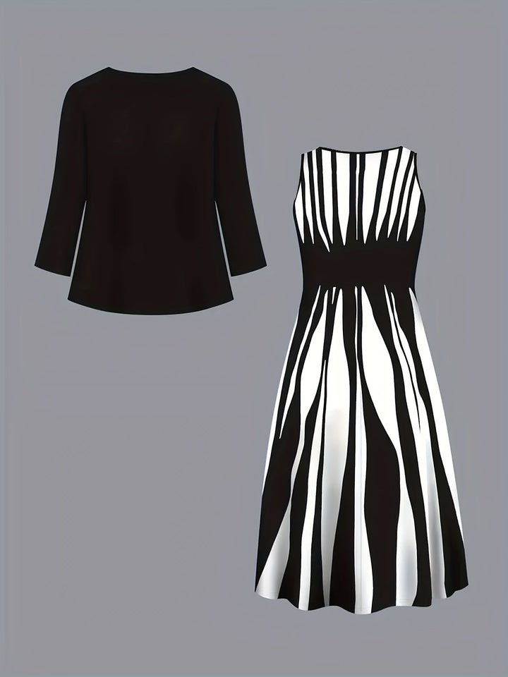 Zarabeth - Vestido Midi Casual Estiloso