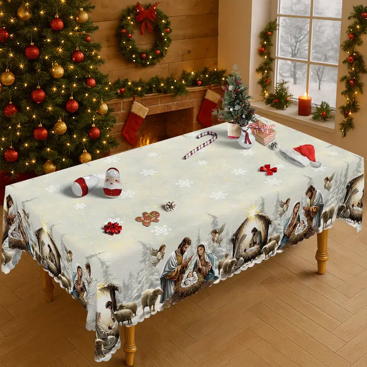 Paisley - Mantel Navideño de Natividad