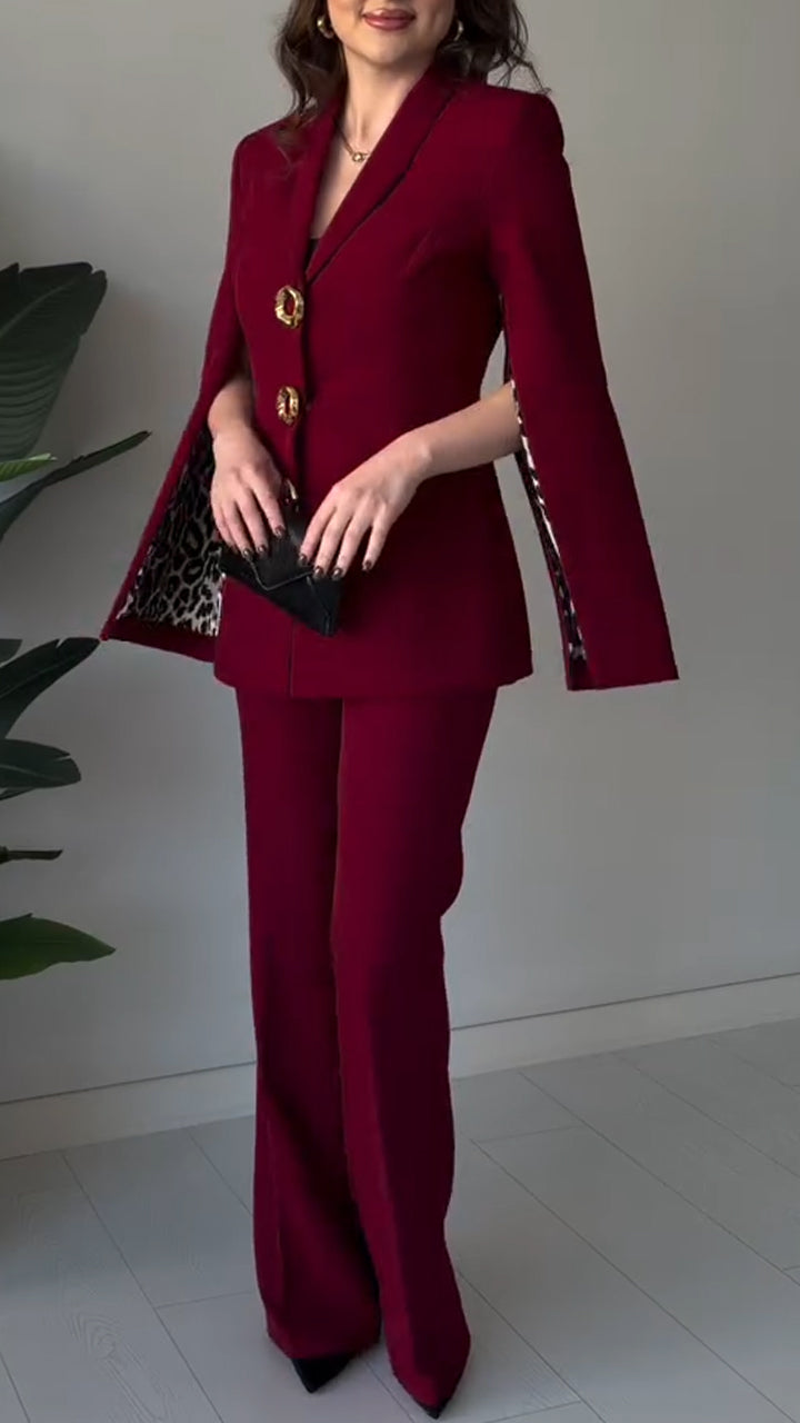 Rilya - Conjunto de Dos Piezas Casual Estiloso