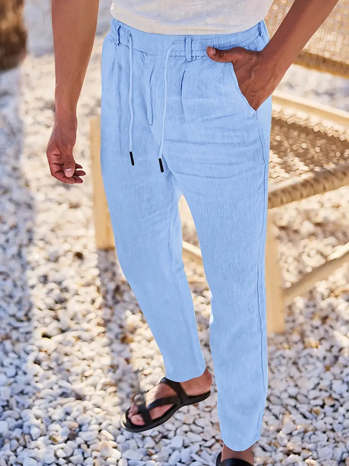 Daxon - Pantalones casuales elegantes