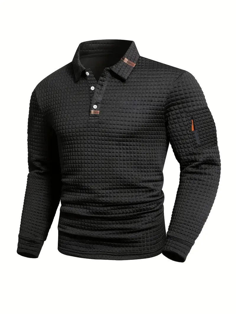 Reeve - Camisa polo texturizada