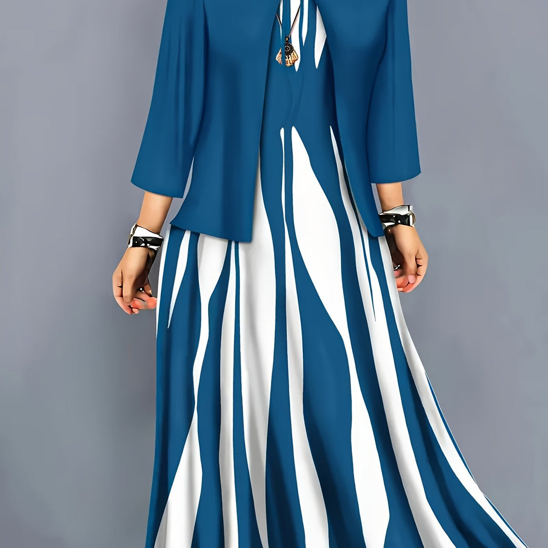 Zarabeth - Vestido Midi Casual Estiloso