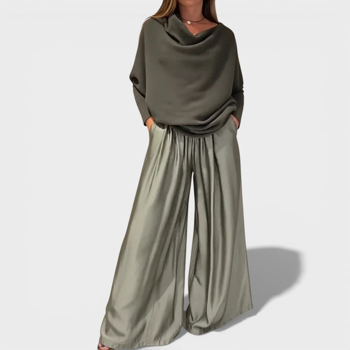 Kaevia - Conjunto de Dos Piezas Casual Estiloso