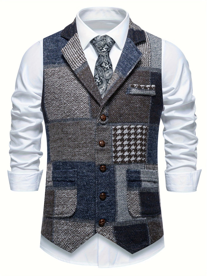 Evren - Chaleco de patchwork a la medida