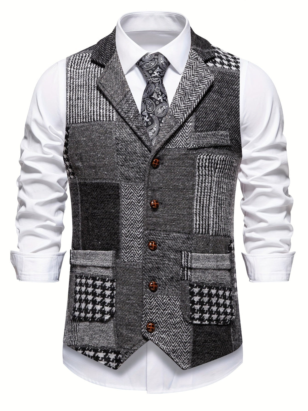 Evren - Chaleco de patchwork a la medida