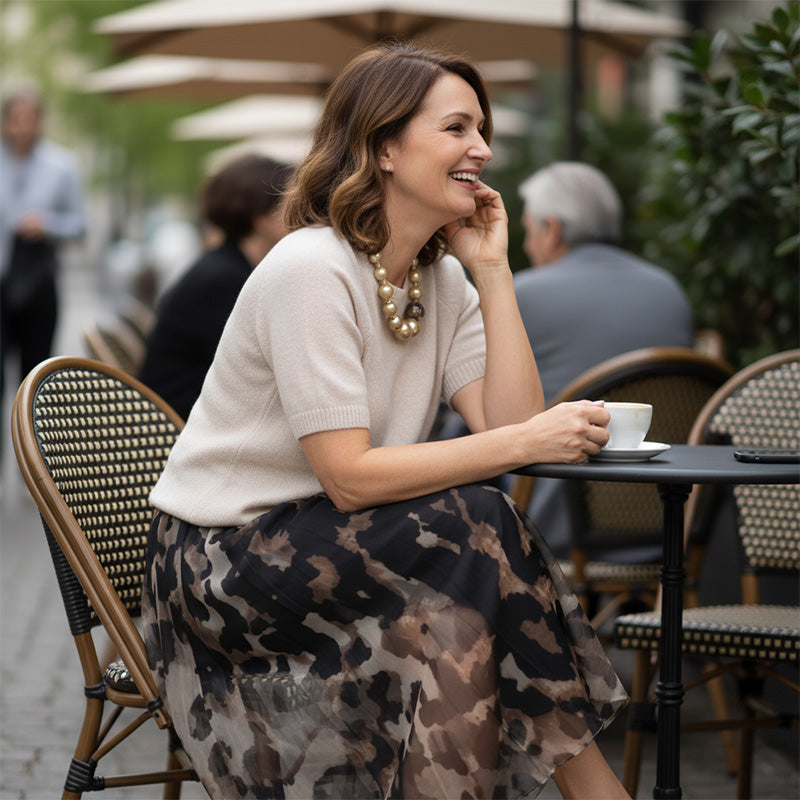 Jessariel - Conjunto de Dos Piezas Casual Estiloso