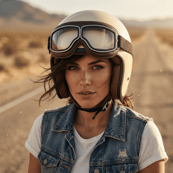 Alaric - Lentes vintage para moto