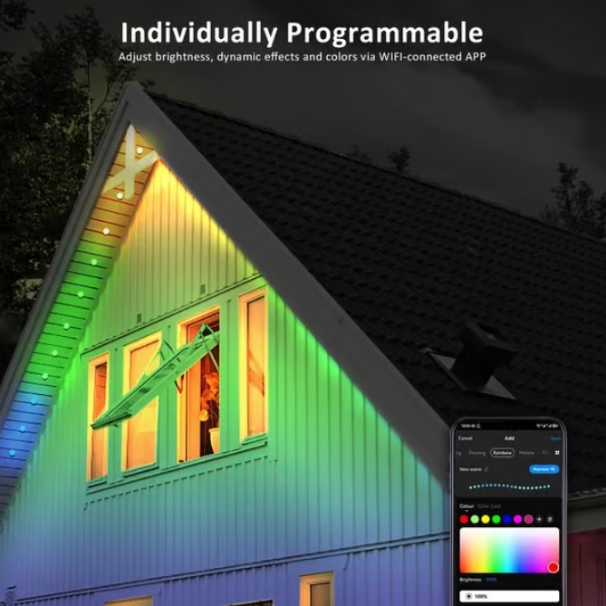 Leah - Iluminación Exterior LED RGB