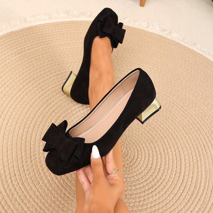 Aleraen - Zapatos de tacón elegantes casuales