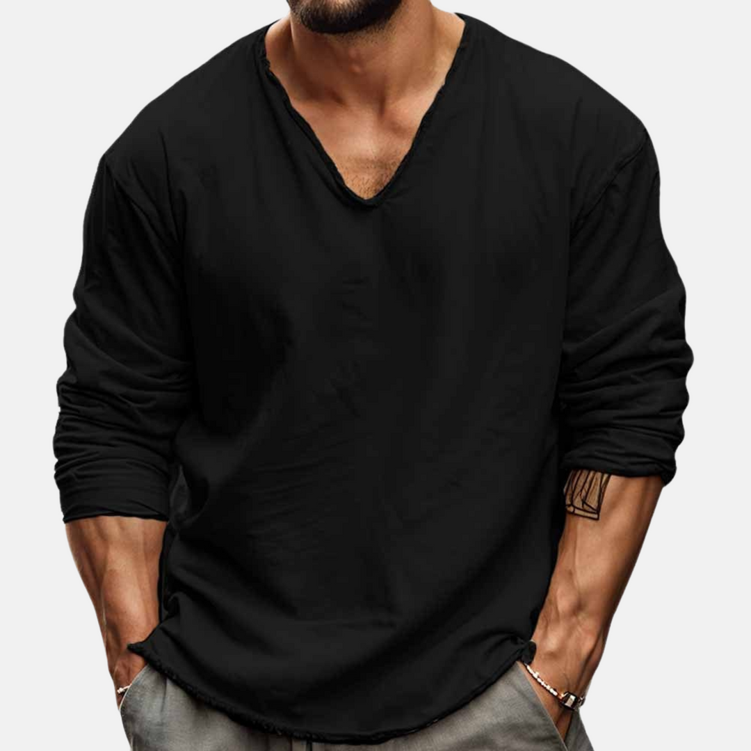 Mavon - Camisa con textura