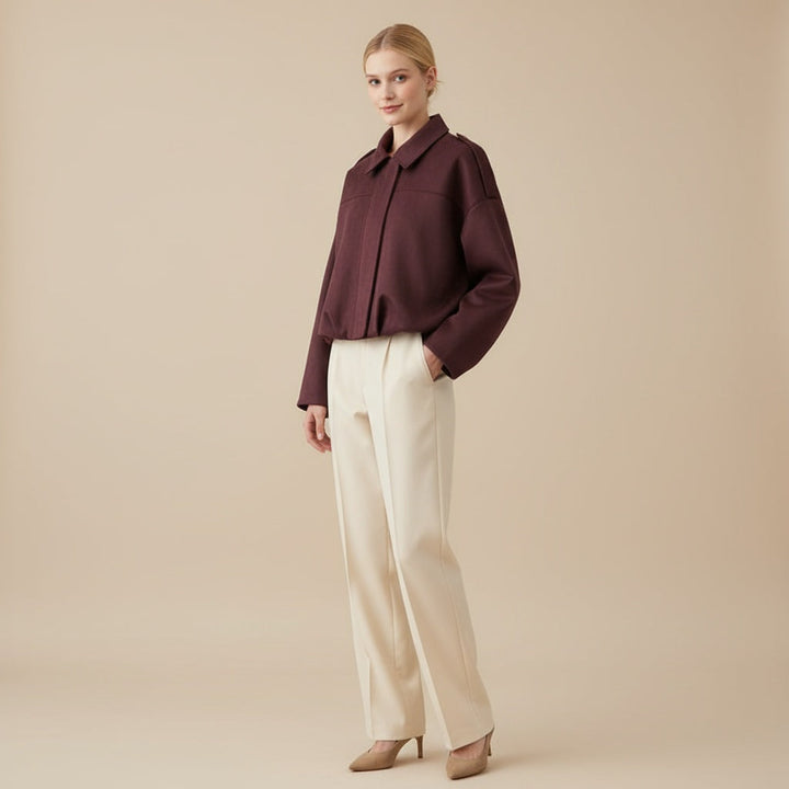 Coral - Abrigo Casual Estiloso