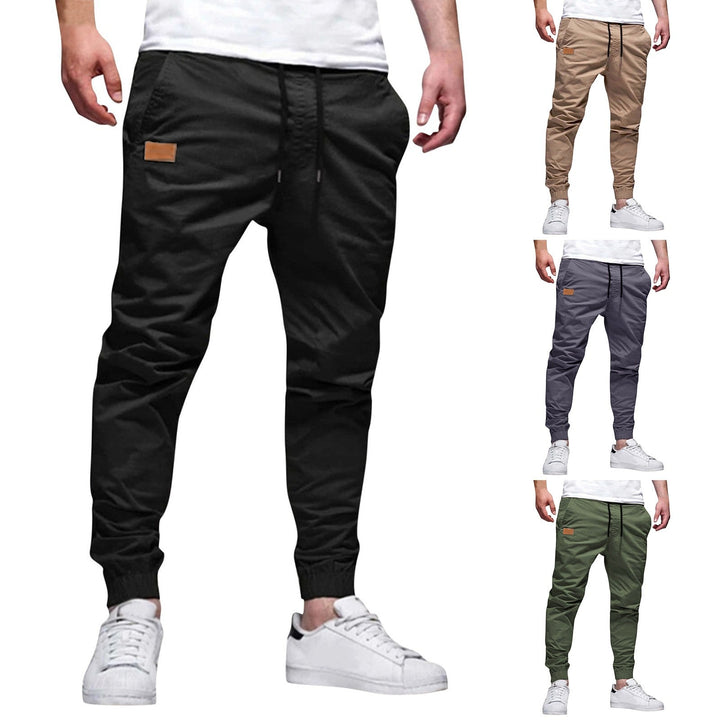 Xavier - Pantalón jogger entallado con jareta