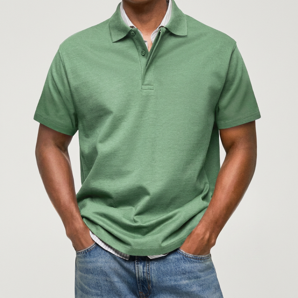 Stewart - Polo de punto texturizado