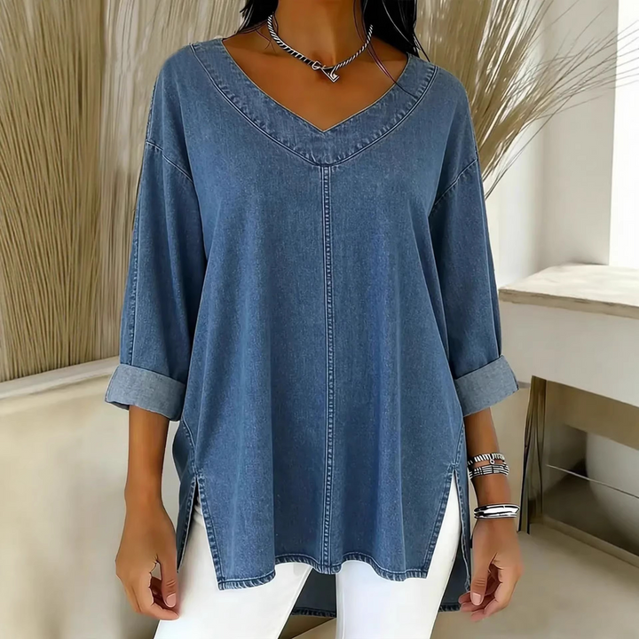 Rellaine - Blusa Casual Elegante
