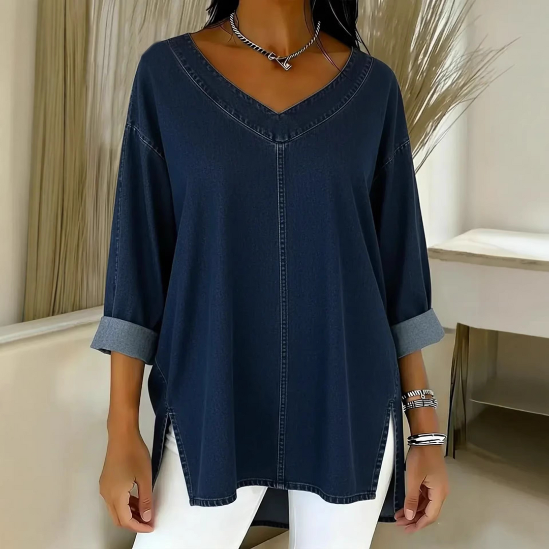 Rellaine - Blusa Casual Elegante