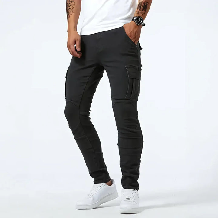 Darnic - Jeans cargo premium con stretch