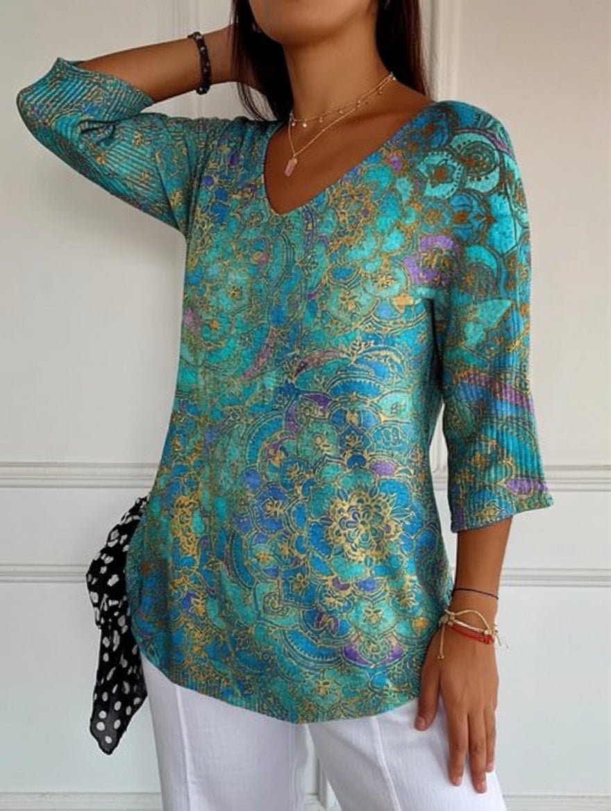 Ralina - Blusa de tacto suave